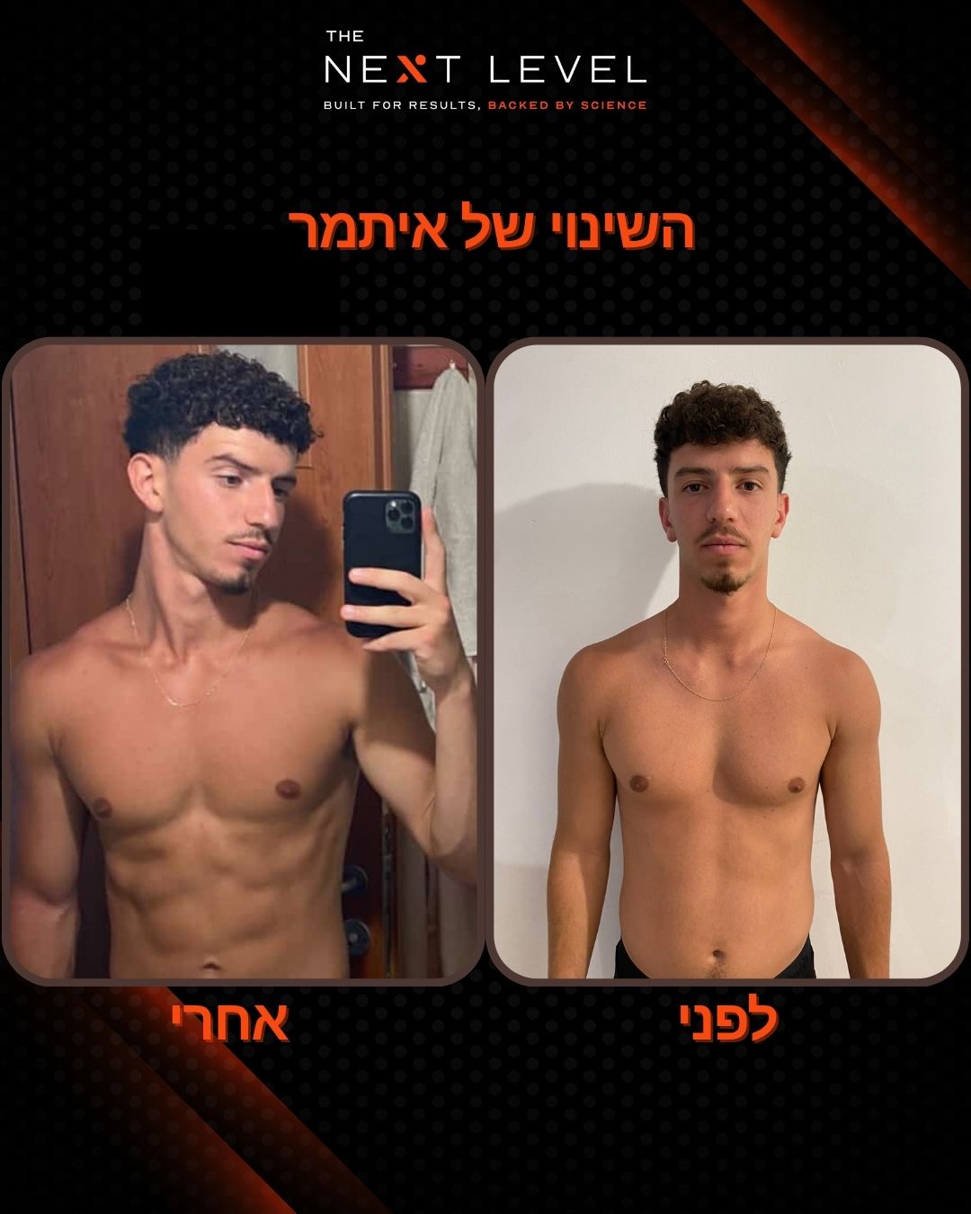 תהליך לפני ואחרי של איתמר בליווי טל ביטון
